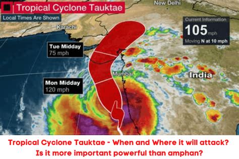 Tropical Cyclone Tauktae When And Where It Will Attack