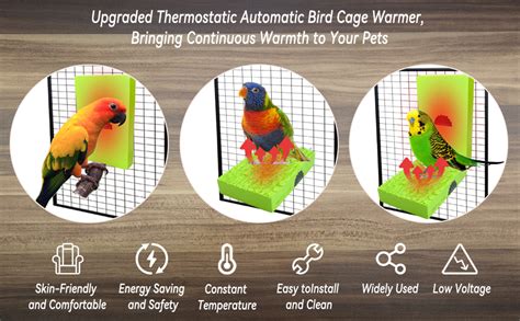 Bird Heater For Cage Snuggle Up Bird Warmer For African