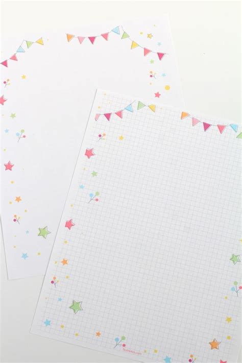 Dot Grid Loose Leaf Paper Free Decorated Dot Grid Paper