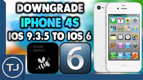 Downgrade Iphone 4s Ios 935 To Ios 613 Easy 2017