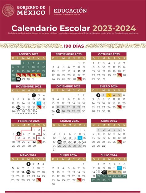 Calendario Escolar 2022 2023 Edomex Proyecto Oficial De La Sep En Pdf