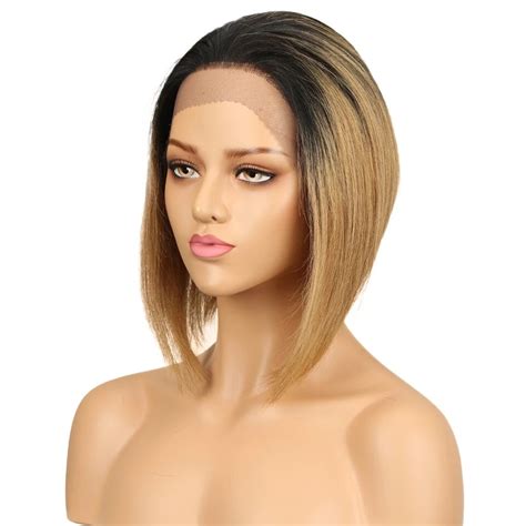Aliexpress Buy Joedir Straight Bob Wig Brazilian Remy Hair Lace