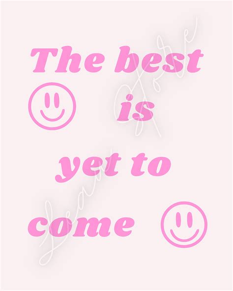 Preppy Pink Quote Art Digital Download Digital Print Etsy