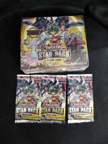 Yu Gi Oh Star Pack Battle Royal Booster Pack Sealed New Fast Ship