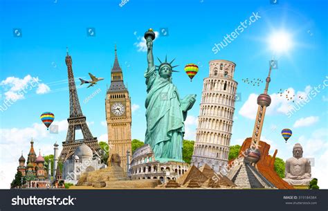 313866 Travel Famous Monuments World Images Stock Photos And Vectors
