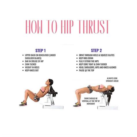 How To Hip Thrust One Of My Favourite Exercises To Do Personally I