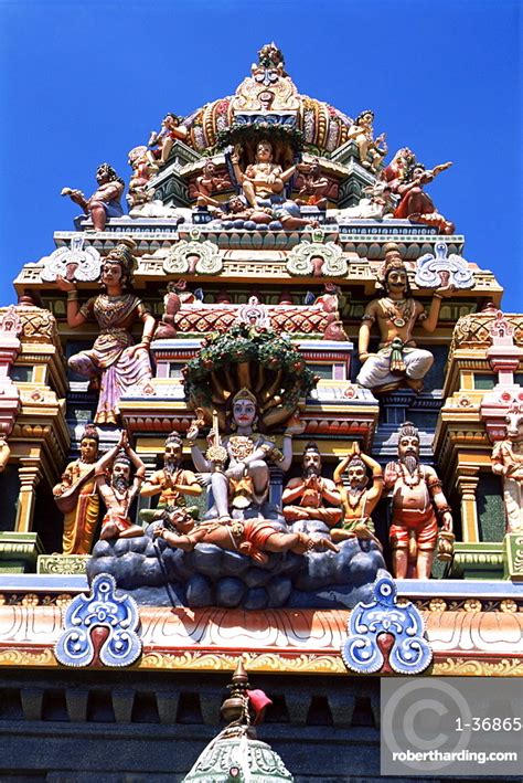 Hindu Temple Colombo Sri Lanka Stock Photo