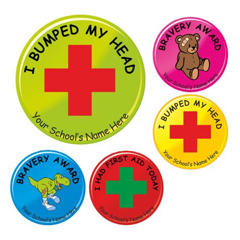 Bravery Reward Stickers Award Stickers For Teachers