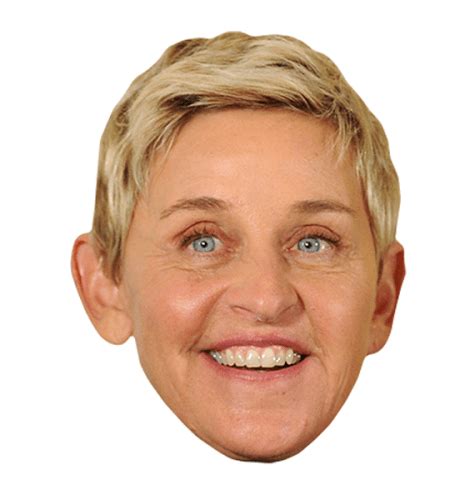 Ellen Degeneres Big Head Celebrity Cardboard Cutouts