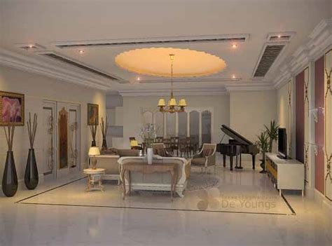 Desain ruang keluarga unik klasik. Desain Interior Ruang Tamu Klasik Modern | Minimalist-id.com