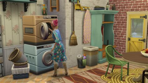 Laundry Day House Sims 4