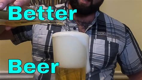 The Best Way How To Pour A Beer Youtube