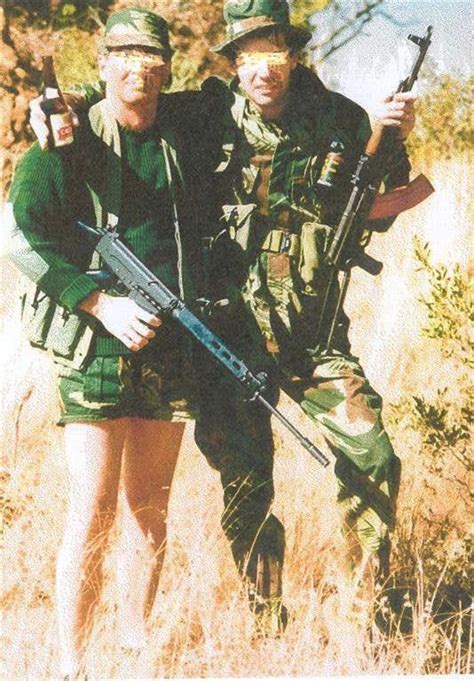 Two Operators From The Sas Rhodesian Special Air Service Of The