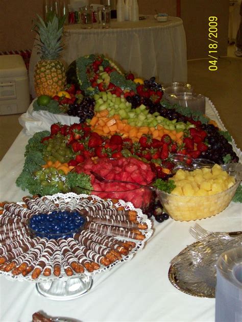 Fruit Cascade With Pretzels Beautiful Food Food Fruit Displays