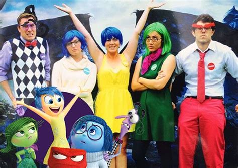 Group Halloween Costume Ideas From 2015 Animated Movies