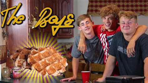 The Boys Make Gangster Waffles Youtube