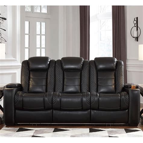Signature Design By Ashley Party Time Power Reclining Sofa With Power