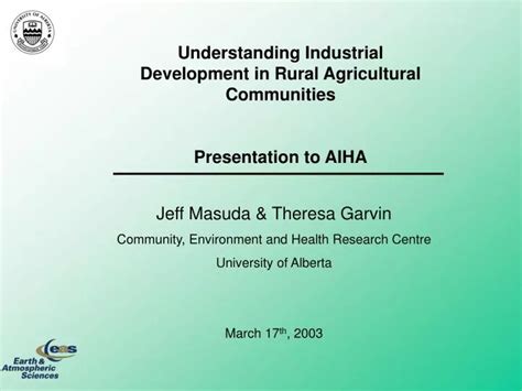 Ppt Understanding Industrial Development In Rural Agricultural
