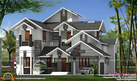 2600 Sq Ft Modern Mix Contemporary Home Kerala Home Design Bloglovin