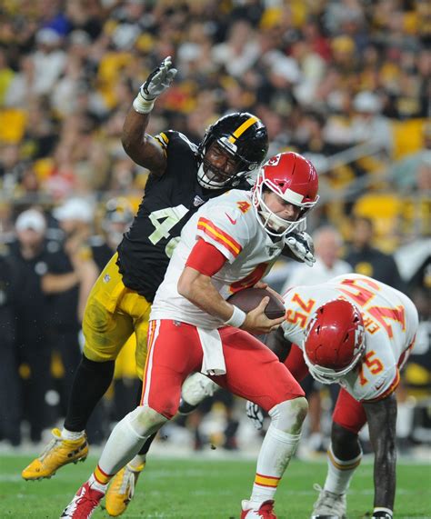 He gets a terrific opportunity for a monster game next week against a bears defense that has been lit up by tight ends all season. The Steelers Defense Was The Best Part Of The Week 2 Win ...