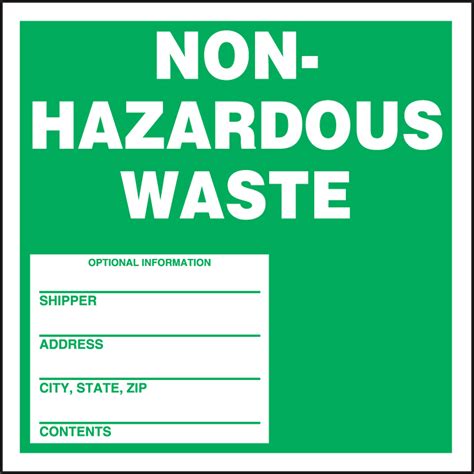 Waste Oil With Yellow Background Hazard Waste Label Decal Sticker Home