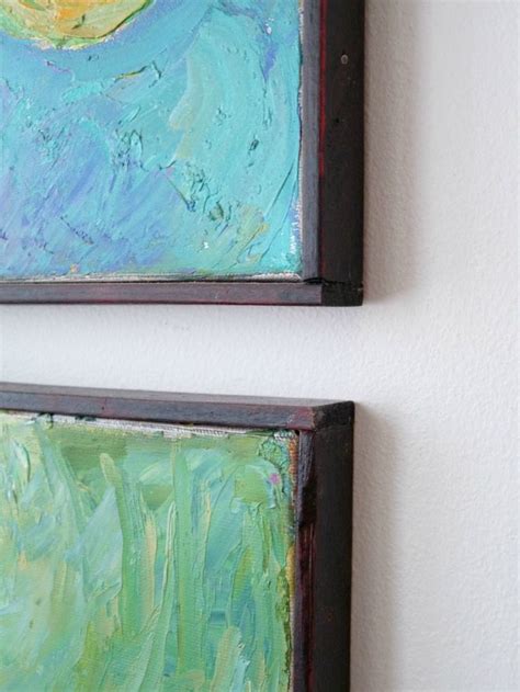 Take a paper towel and gently wipe off the vaseline to revel the first coat of paint. Diy canvas frame. I've been looking for this tutorial for ...