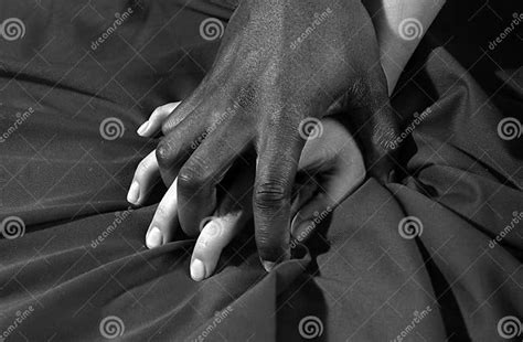 Hands Closeup Sensual Couple Sex Man And Woman Tender Passion Having