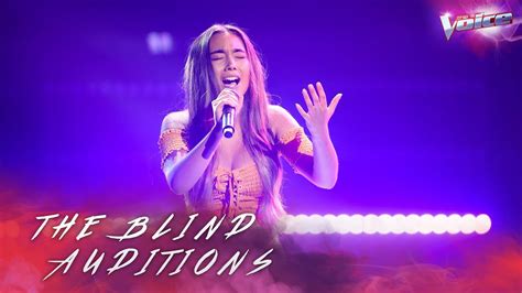 Blind Audition Lacey Madison Sings Wicked Game The Voice Australia 2018 Youtube