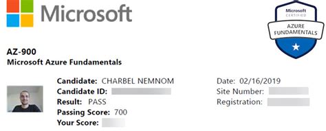 Passed Exam Az 900 Microsoft Azure Fundamentals Certification