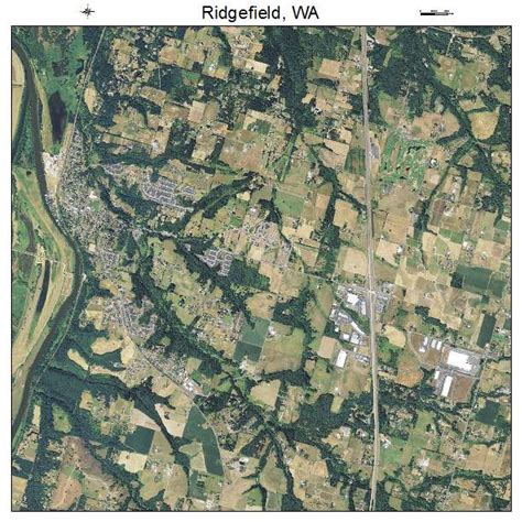 Aerial Photography Map Of Ridgefield Wa Washington