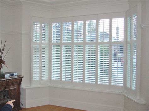 Arched & bay window shutters. Bay Window Shutters - Perfect Shutters