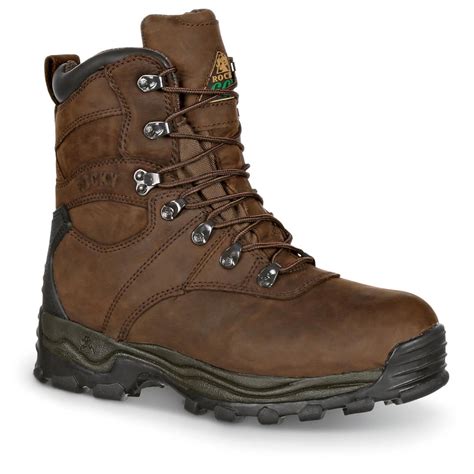 Rocky Mens Sport Utility Pro Insulated Waterproof Hunting Boots 600