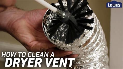 How To Clean A Dryer Vent Youtube