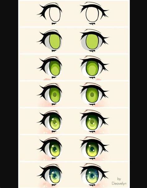 Cómo Dibujar Ojos De Anime For Android Apk Download