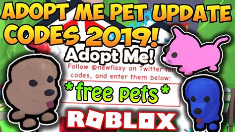 All 2019 Adopt Me Pets Update Working Codes Pets Update Review