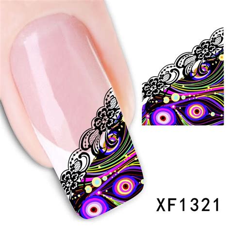 water transfer nails art sticker decals lady women manicure tools nail wraps decals wholesale