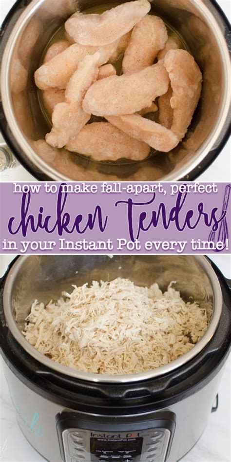You can brown the chicken thigh until the skin turns brown on both sides. Perfect Instant Pot Chicken Tenders (Fresh or Frozen) - Cooking With Karli