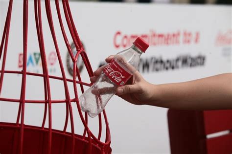 coca cola aims to collect and recycle 100 of every plastic bottle and aluminum can it sells