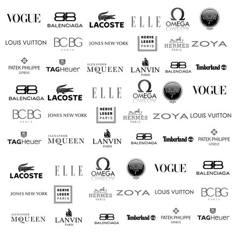 Designer Logos For Clothes / Top 10 Fashion Logos The Best Clothing gambar png