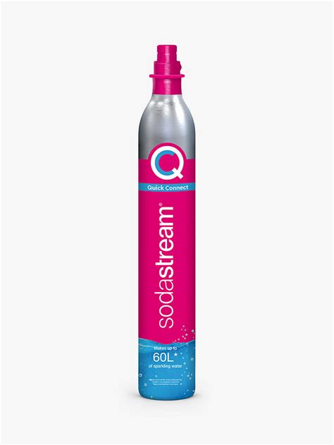 Sodastream Quick Connect Pink Spare Co2 Gas Cylinder 60l