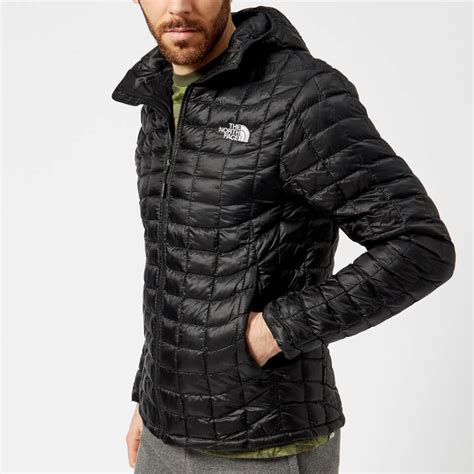 The North Face Mens Thermoball Hoodie Jacket Tnf Black Clothing