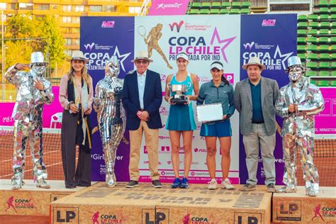 Copa Lp Chile De Tenis Femenino Tiene Nueva Campeona Húngara Lp Chile