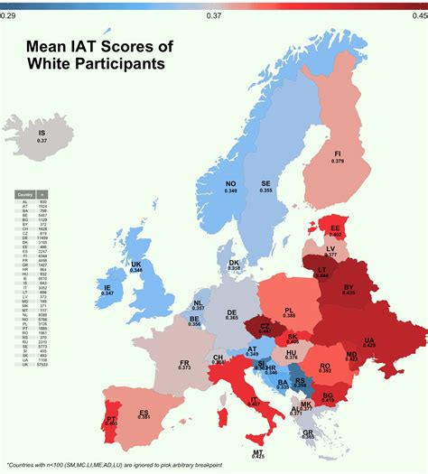 This Map Shows The Most Racist Countries In Europe And How Britain