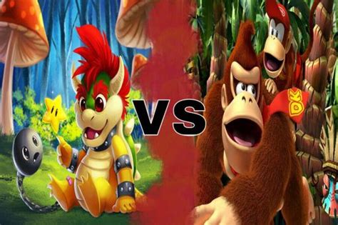 Donkey Kong Vs Bowser Which One Do You Like More