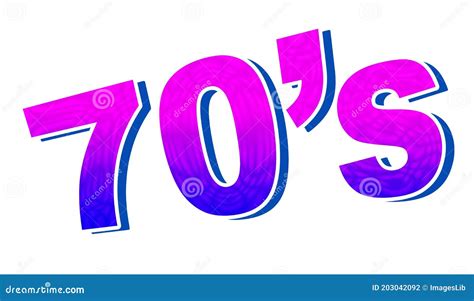 Seventies 70s Stock Photo Illustration Of Design Party 203042092