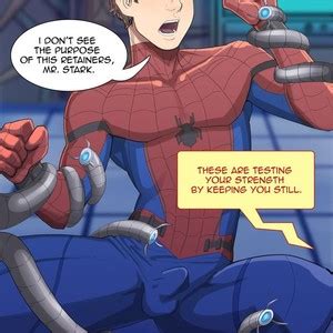 Suiton Spiderman Pleasing Mr Stark Gay Comics Gay Furry Comics