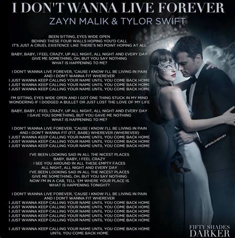 Fifty shades darker (original motion picture soundtrack). Title song Fifty Shades Darker | Live forever lyrics ...