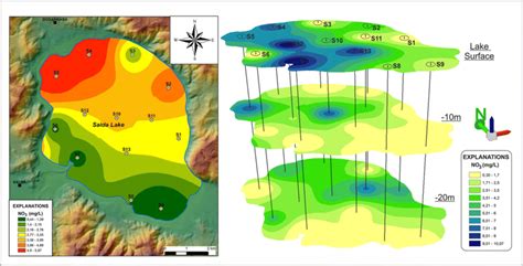 The Spatial Distribution Maps Of No3 Download Scientific Diagram