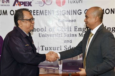 Eng han engineering sdn bhd. School of Civil Engineering USM - Memorandum of Agreement ...