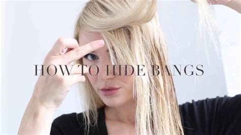 It's not a real book. TUTORIAL | How To HIDE YOUR BANGS! - YouTube